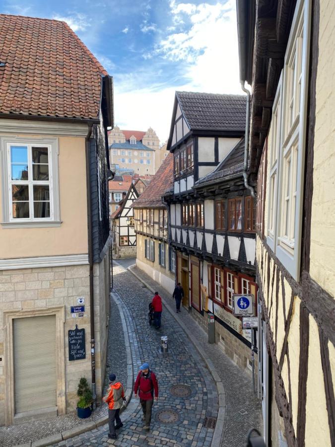 Ferienwohnung Helene Im Einzeldenkmal - Lange Gasse 29 Quedlinburg Εξωτερικό φωτογραφία
