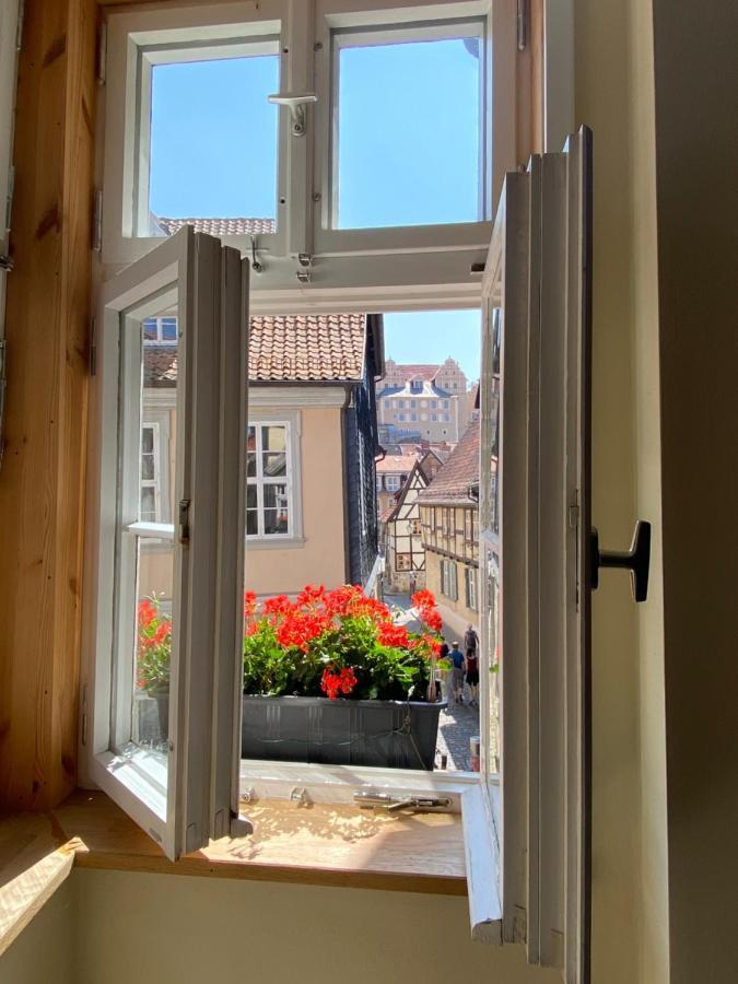 Ferienwohnung Helene Im Einzeldenkmal - Lange Gasse 29 Quedlinburg Εξωτερικό φωτογραφία