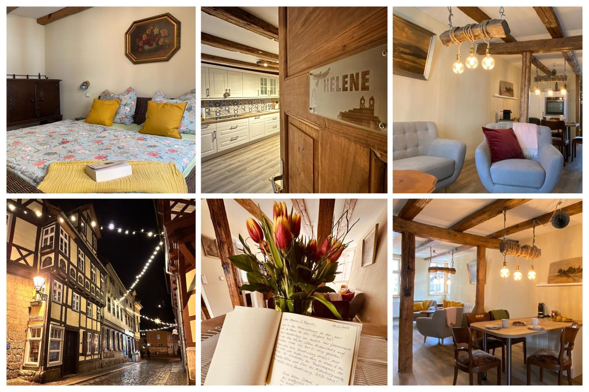 Ferienwohnung Helene Im Einzeldenkmal - Lange Gasse 29 Quedlinburg Εξωτερικό φωτογραφία
